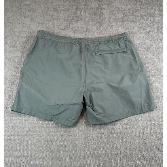 Taylor Stitch Shorts Men (XXL) Green The Apres Performance Drawstring Button Fly - Picture 3 of 9